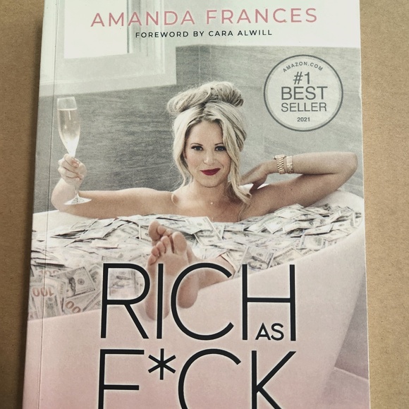 Book -Rich As F*ck by Amanda Frances - Picture 1 of 1